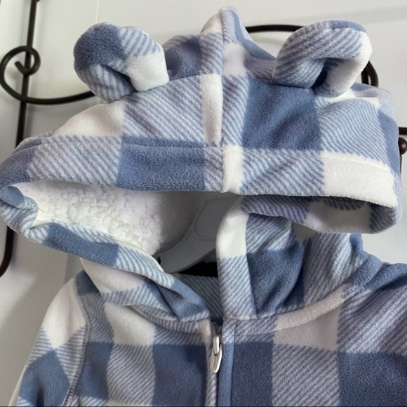 *NWT Carter’s Long Sleeve Hoodie Onesie size 18mnths - Picture 4 of 5